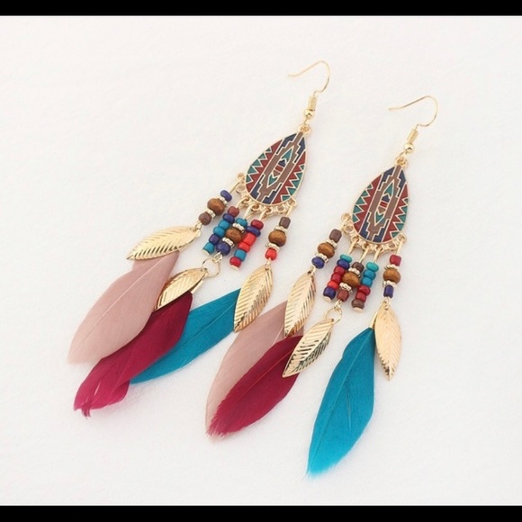 Jewelry - Multi-Color Boho Earrings